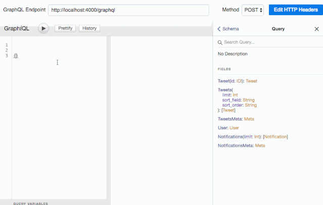 GraphQL 自动补全功能